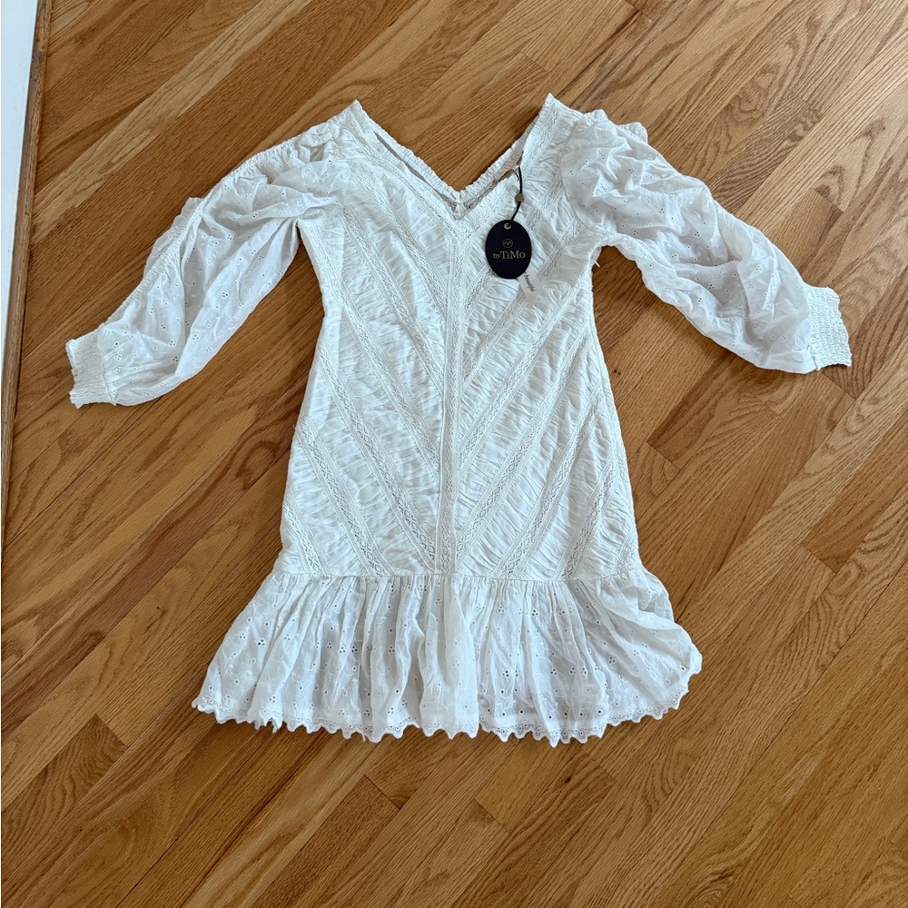 ByTiMo lace dress off shoulder